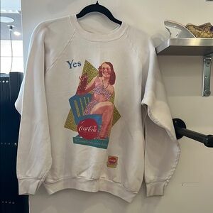 Coca-Cola Graphic Sweatshirt VINTAGE COLLECTIBLE